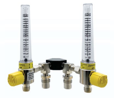 Oxygen Flowmeter with Y Block