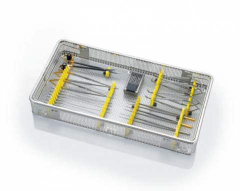 Instrument Organizational System (IOS) Pieces in Basket