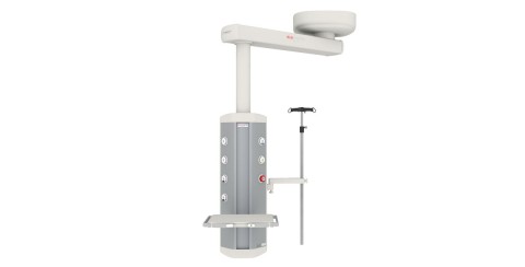Ceiling mounted boom system